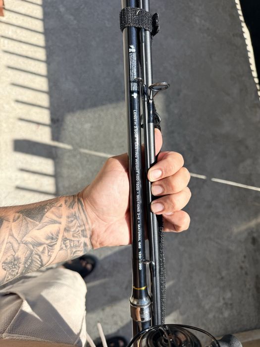 Lansetă Benzár Method Feeder Classic 390 + Mulinetă (Folosite o singură dată)