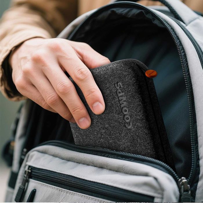 COOWPS Тънък калъф за Nintendo Switch 2 (2025), твърда обвивка, черен