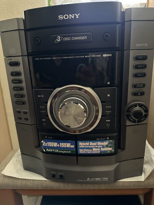 Уредба Sony MHC-RG495