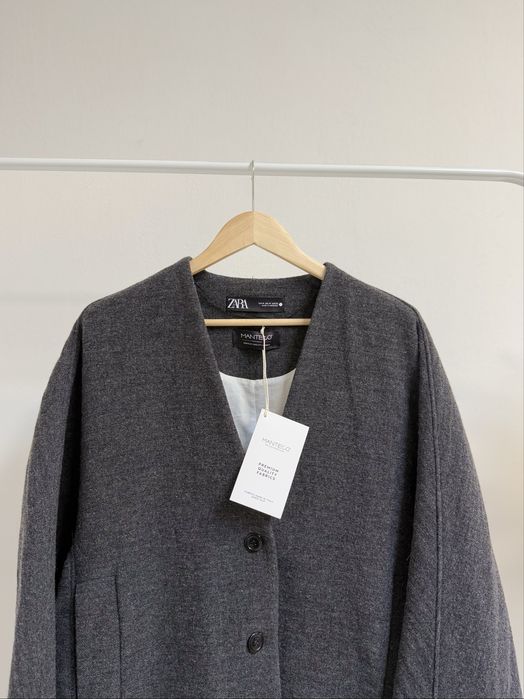 Палто 100% вълна Zara X Manteco