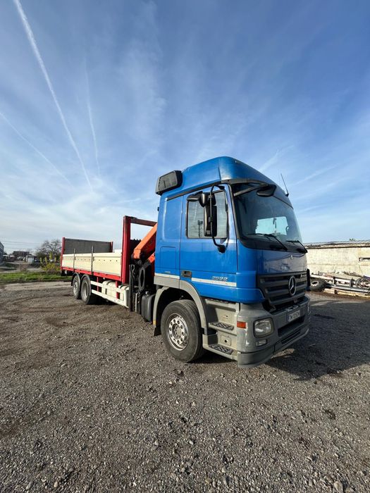 Vand Mercedes Actros cu macara Palfinger PK23000