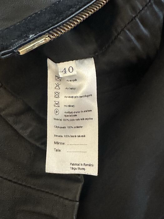 Fusta din piele naturala