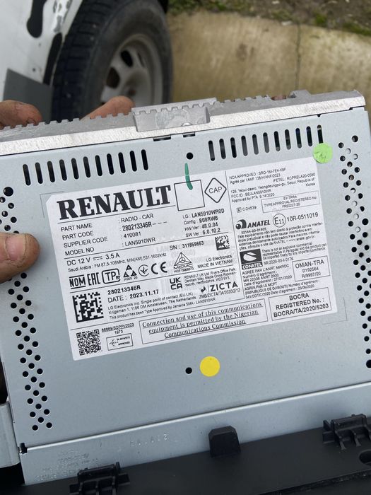 Navigatie Dacia logan sandero mcv cu android auto