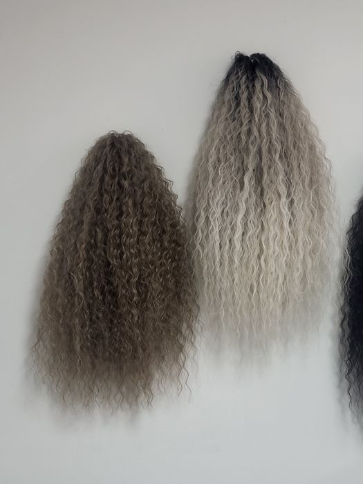 Кудрявые хвостики на крабе