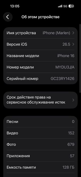 Iphone 16 128gb цвет