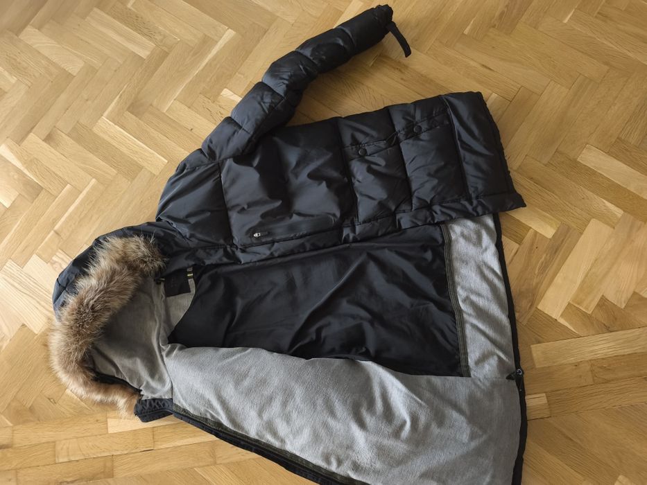 Мъжко яке Pull and Bear с естествен пух