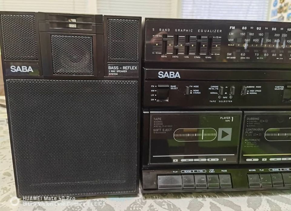 SABA RCP касетофон