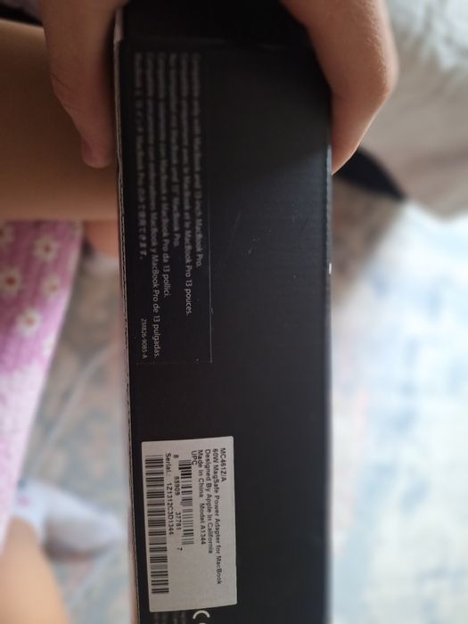 Оригинальный адаптер питания Apple MagSafe Power Adapter 60W