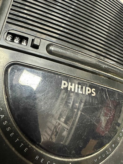 Касетофон диктодон Philips D6280 Portable Cassette Audio