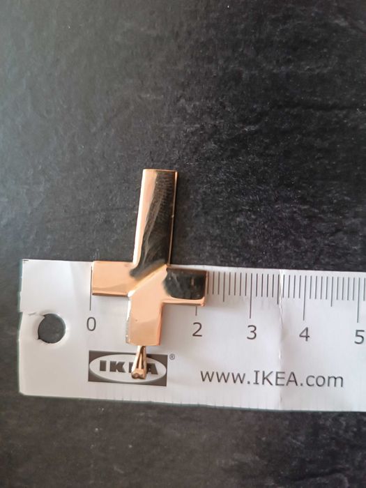 ** НОВ Златен кръст, 14К , 3.87г. , жълто злато **