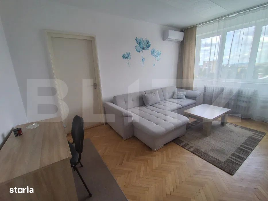 Apartament 2 camere, semidecomandat, zona Iulius
