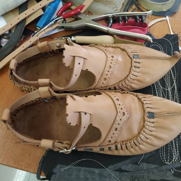 Цървули капаклии, затворени цървули за народна носия