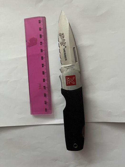 Briceag C.J. Herbertz Messer logo Falck lama 75mm