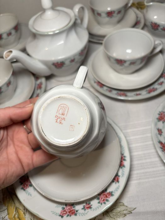 Рижский сервиз, 34 предмета