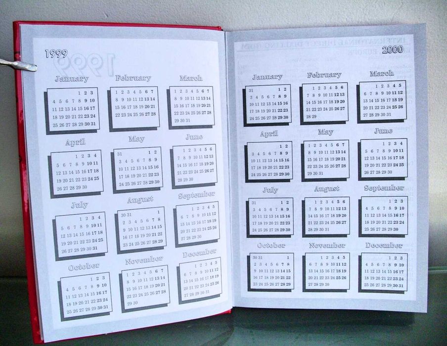 Бележник органайзер КОКА-КОЛА 1999