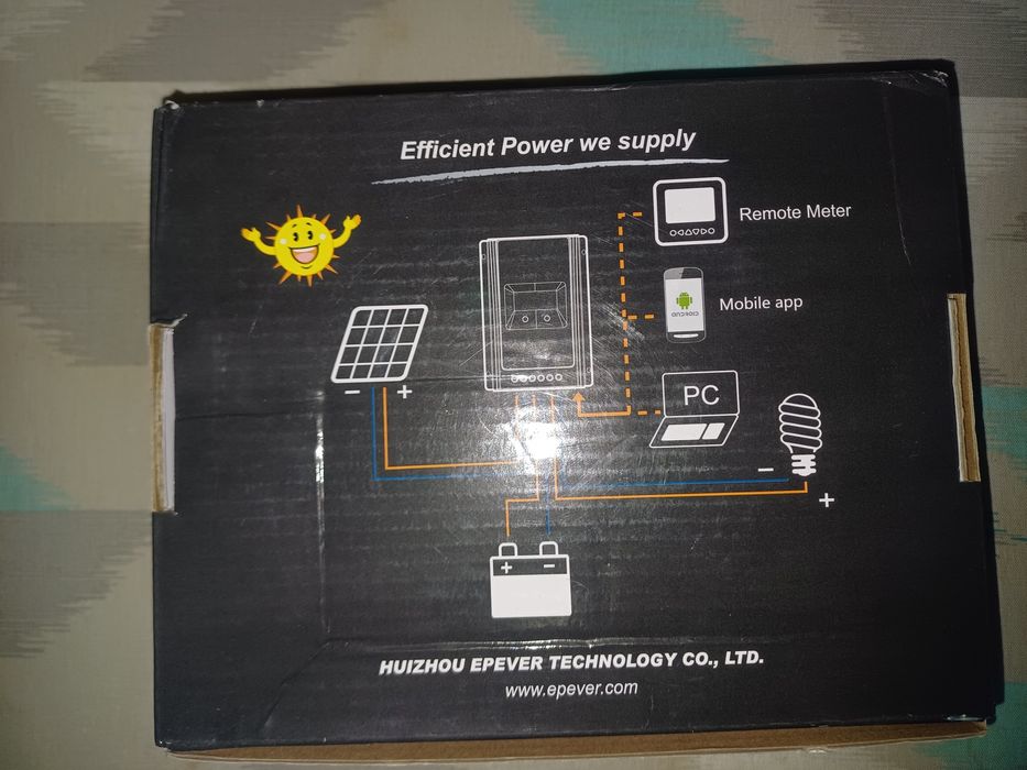 Regulator de încărcare solară EPEVER 10A MPPT, modul solar!