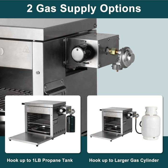 Професионален инфрачервен газов грил GASPRO