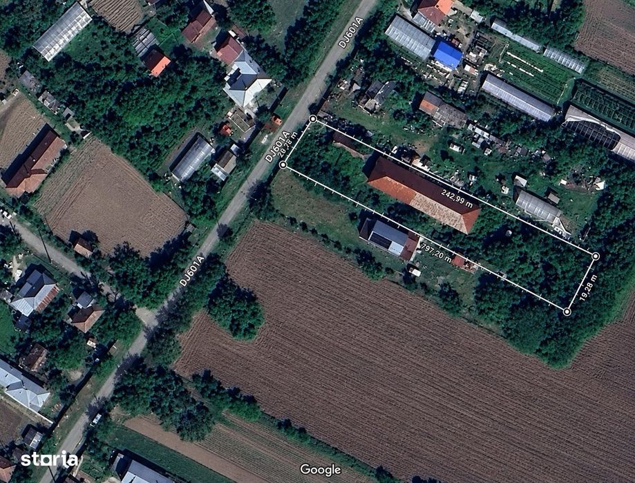 Casa-300 mp + Teren intravilan - 1.930 mp, Sat Dridu de Jos