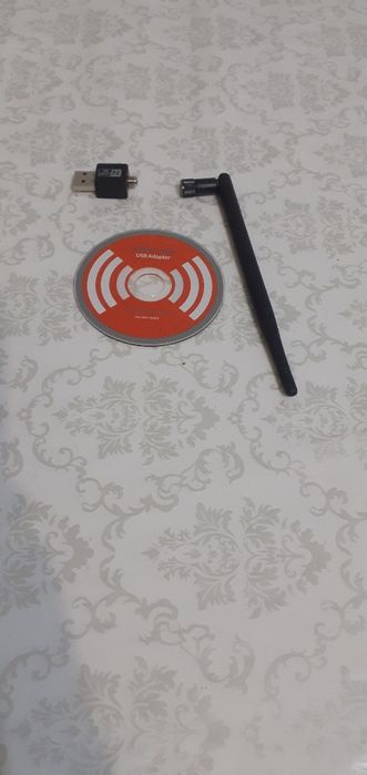 Сетевая карта (Wi-Fi адаптер) Wireless 802.11n + диск.