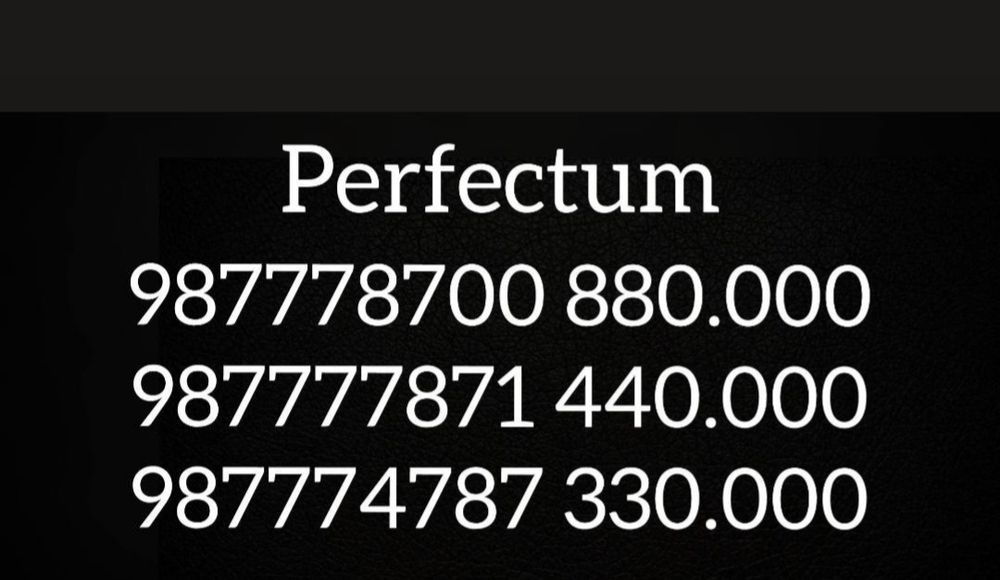 Perfectum mobile nomerlar telfonlar programma ishlari