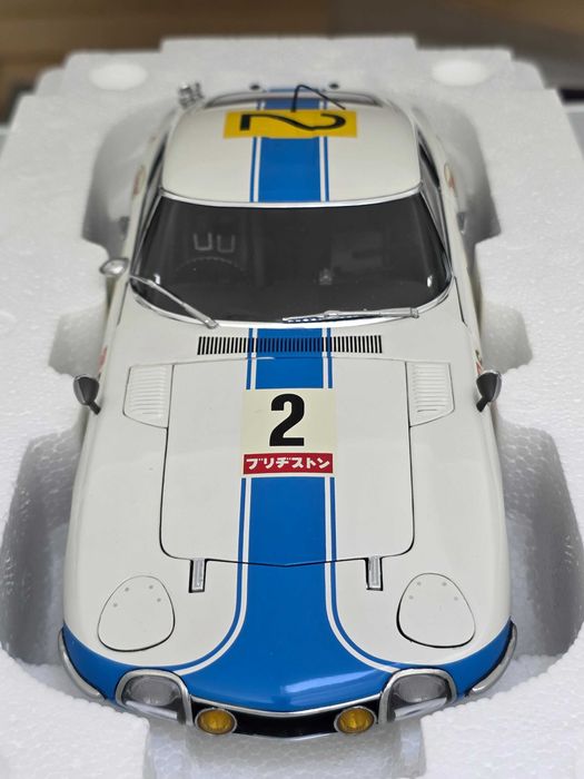 Macheta Auto 1/18 AUTOart Toyota 2000 GT 24 Hrs Fuji 1967