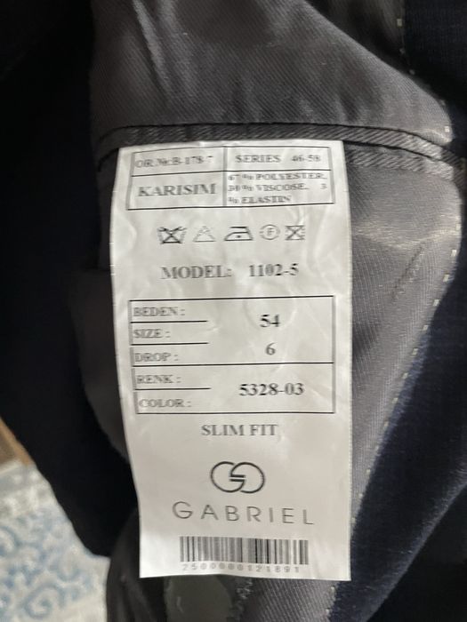 Костюм мужской, Gabriel