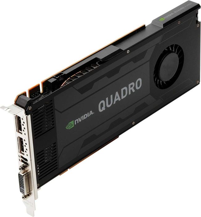 Видео карта GPU NVIDIA Quadro K4000 3GB GDDR5 192bit DisplayPort DVI