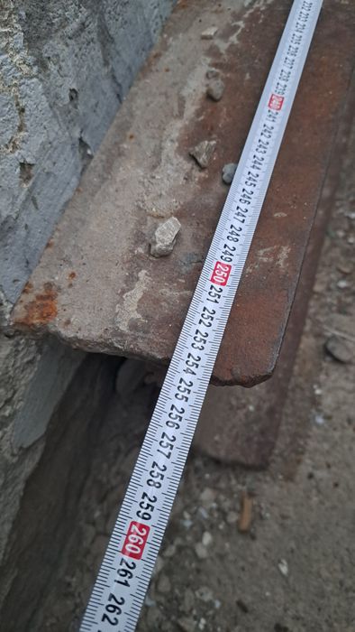 Двутавр стальной 25 ка 2метр 54 см