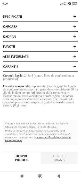 Ceas Lorus dama Quartz