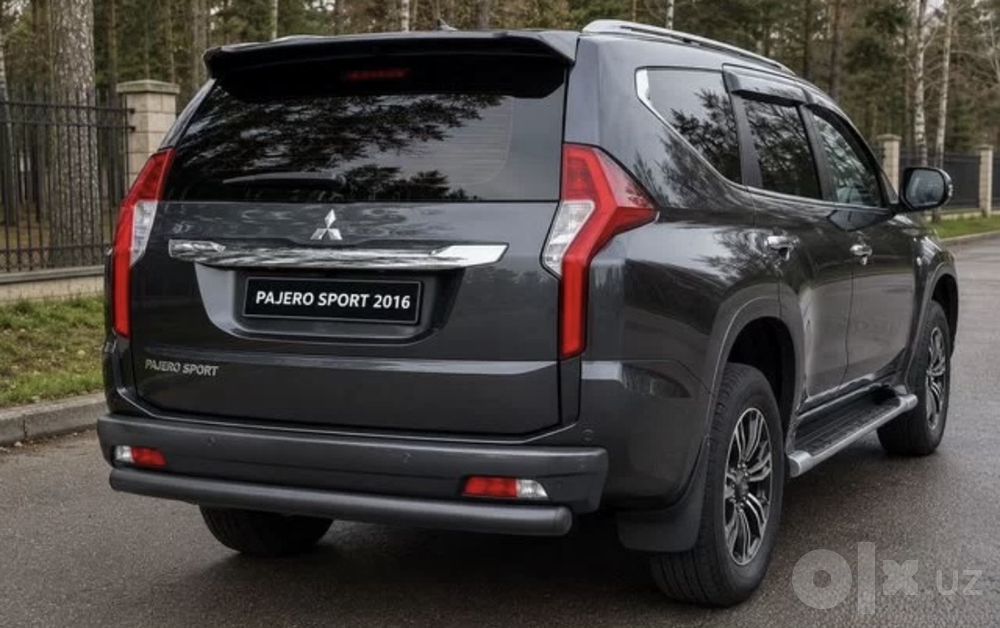 Защита бампера Mitsubishi l200 Pajero Sport