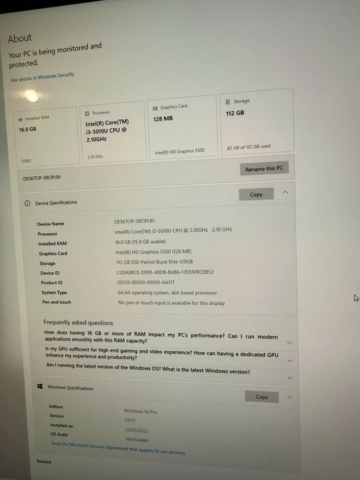 Intel NUC5i3MYBE + cadou