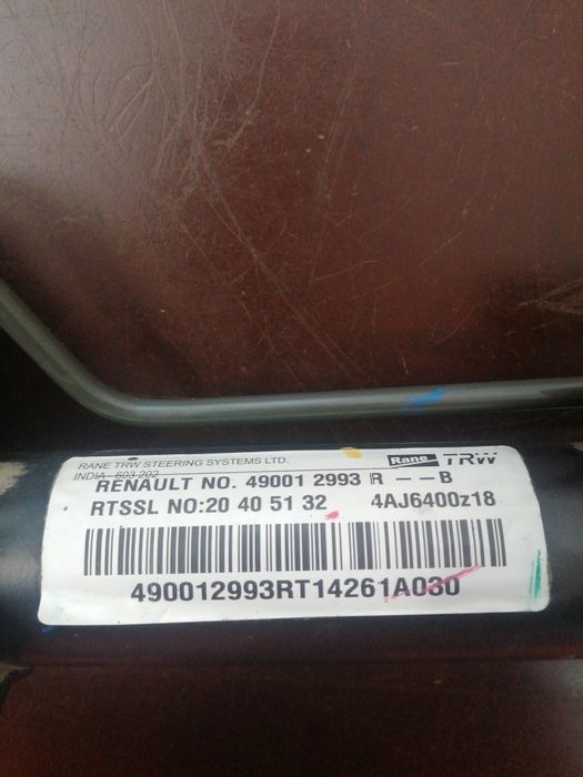 Рено дастер рулевой рейка