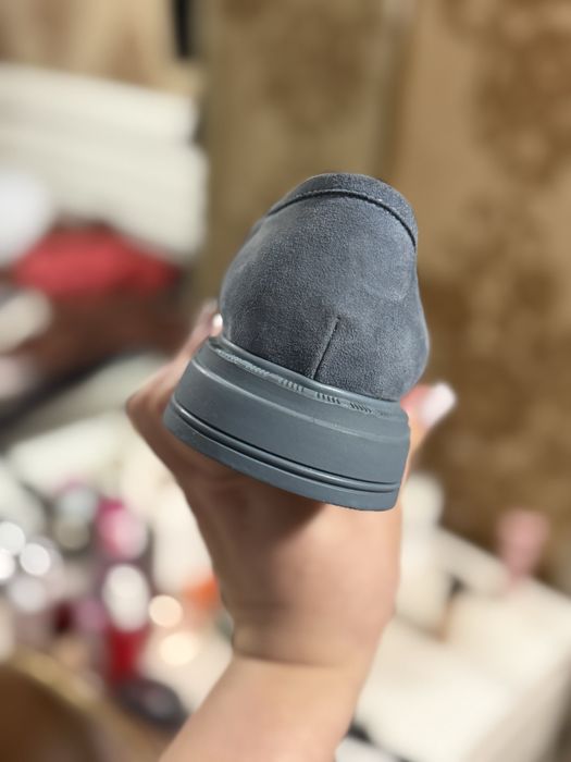 Лоферы турецкие замша