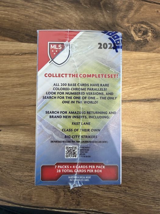 Topps Chrome MLS Value Box 2025-2026