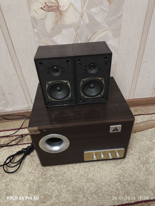 Акустическая система 2.1 Golden Field (под восстановление)