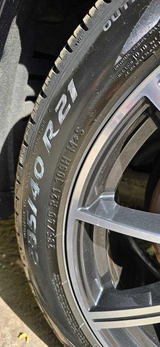 Jante Audi Q7, SQ7, Q8,SQ8,RSQ8, Porsche Cayenne, Volkswagen Touareg 21 inch originale 4M0601025CC anvelope 285/40/R21 Pirelli All season