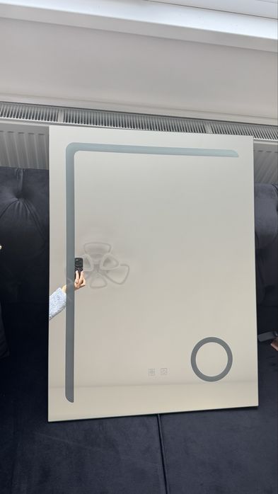 Oglinda baie cu led si touch 60x80