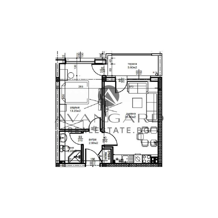 Продава се Двустаен апартамент в Пловдив, Беломорски - 59 кв.м за 618 €/кв.м - Снимка #7