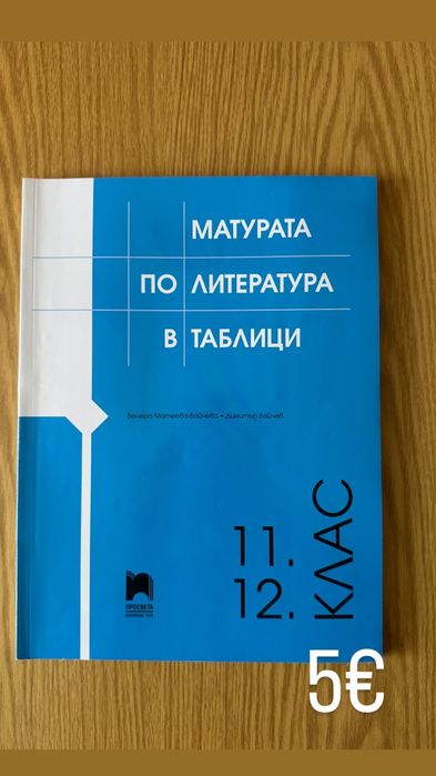 Учебници за 11 и 12 клас