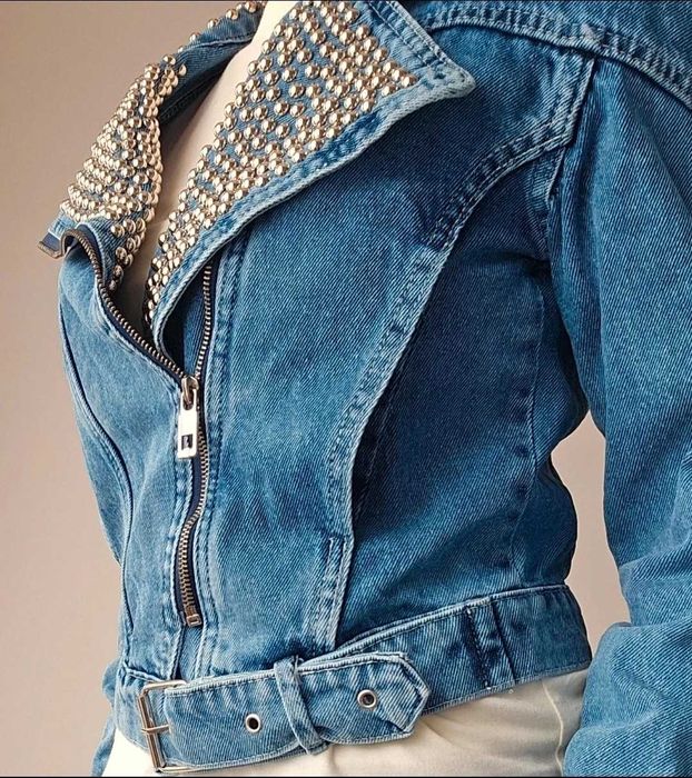 Geaca blugi light blue S