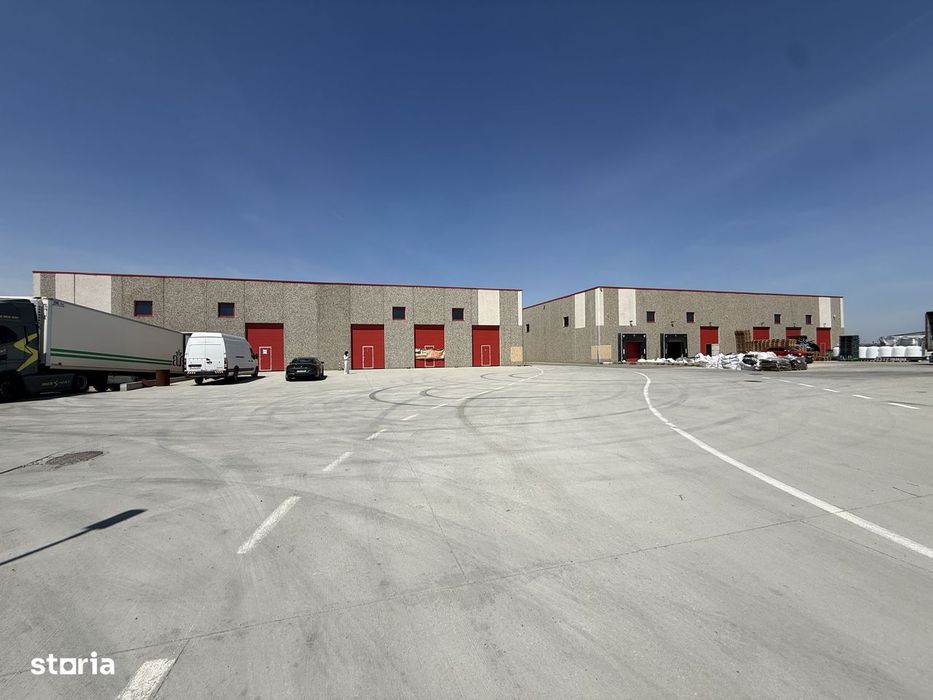 Parc logistic 17000 mp de vânzare, Chitila, investiție cu venit stabil