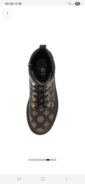 Ghete piele ecologica Guess, mărimea 38