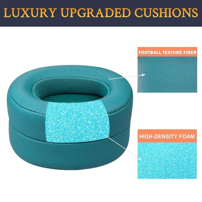 Set 2 bureti pentru casti JBL E55BT, Spuma cu memorie, Piele ecologica