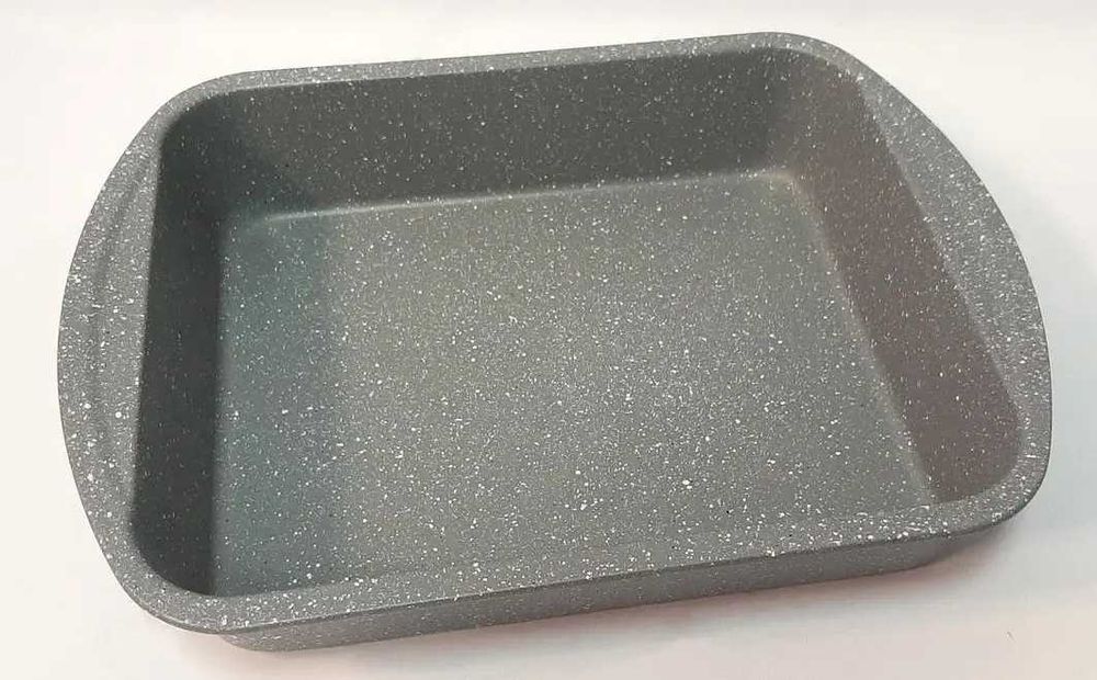 Дълбока Тава за Готвене , Неръждаема стомана , Мраморно покритие