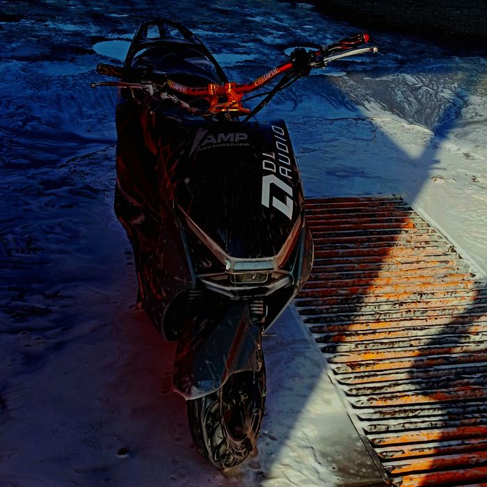 Мопед m12 bennali 200