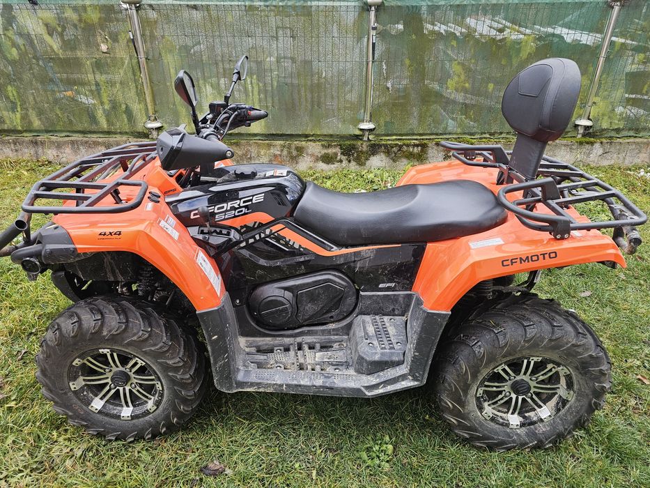 ATV CF MOTO 520 L - 615 KM si 46 ORE - Oferta de Crăciun!!!
