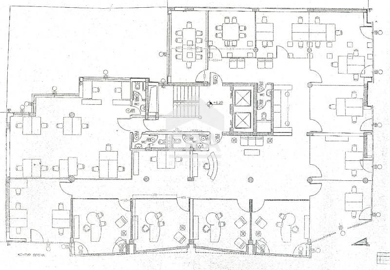 Дава се под наем Офис в София, Център - 500 кв.м за 6483.12 € - Снимка #11