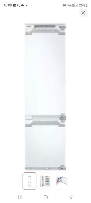 холодильник встраиваемый