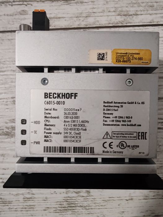 Beckhoff Mini pc industrial