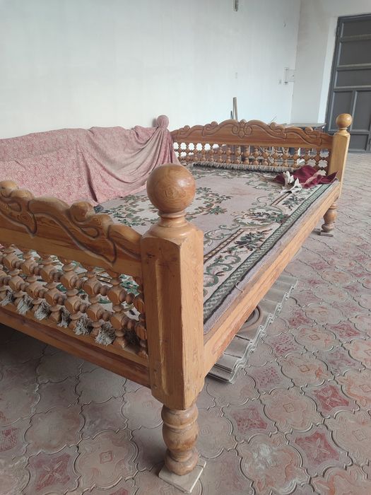 Садовый топчан из дерева